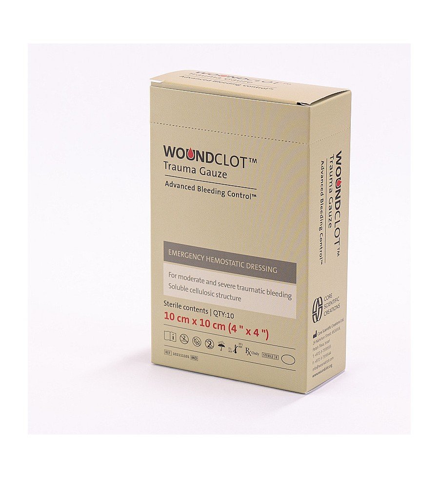 WoundClot Trauma und WoundClot Surgical Haemostatic Gauze - Sonderartikel WoundClot Trauma und WoundClot Surgical Haemostatic Gauze - Sonderartikel