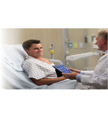 VitalPatch - Patient und Arzt