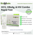 HCV, HBsAg, & HIV Combo Rapid Test  - 10 Stk.