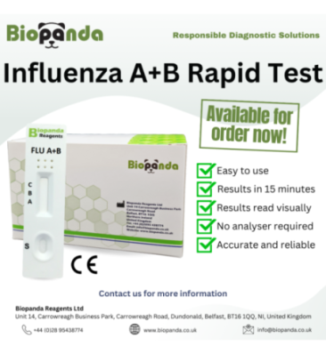 Influenza A+B Schnelltest-Kassette - 20 Stk.