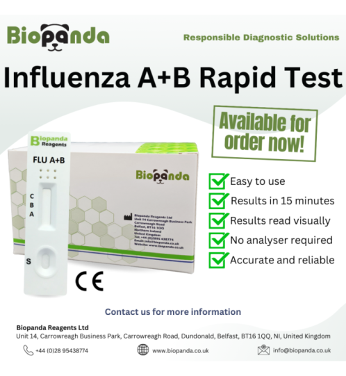 Influenza A+B Schnelltest-Kassette - 20 Stk.
