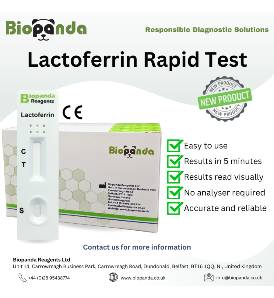 Lactoferrin Rapid Test - 10 Stk.