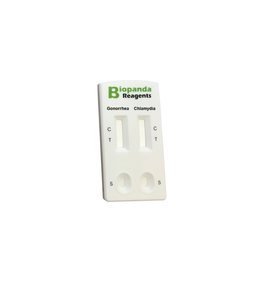 Gonorrhea and Chlamydia Combo Schnelltest-Kassette - 10 Stk.