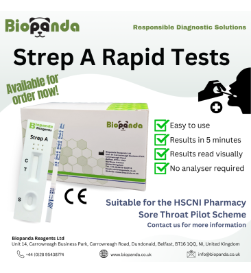 Strep A Schnelltest-Kassette - 20 Stk.