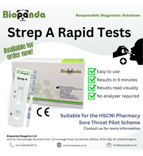 Strep A Schnelltest-Kassette - 20 Stk.