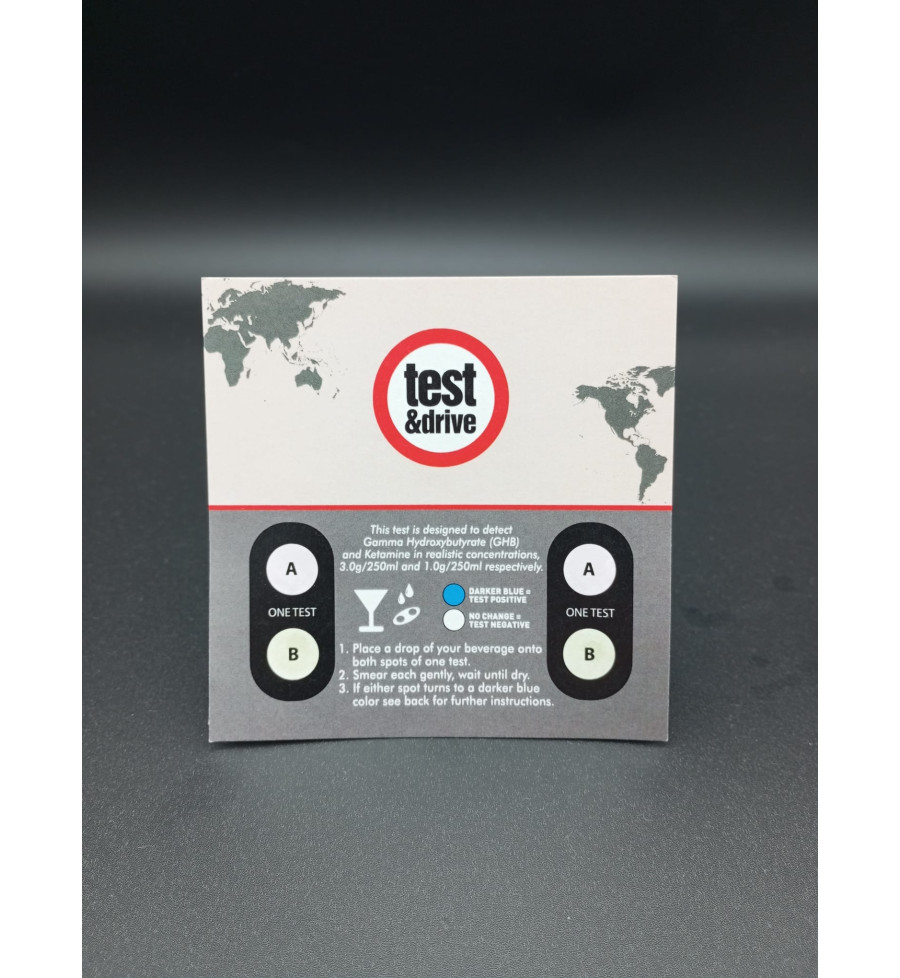 GHB und Ketamin-Schnelltest, 100 Stk.