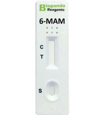 6-Monoacetylmorphine (6-MAM) Speichel Schnelltest-Kassette