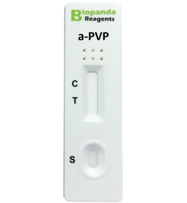 α-Pyrrolidinovalerophenone (α-PVP) Speichel Schnelltest-Kassette