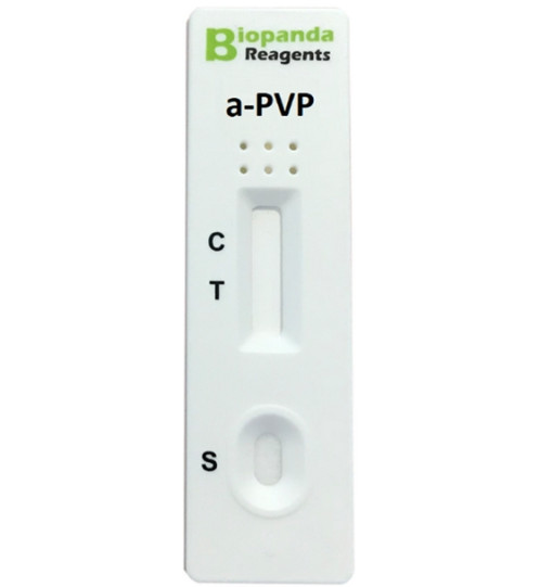 α-Pyrrolidinovalerophenone (α-PVP) Speichel Schnelltest-Kassette