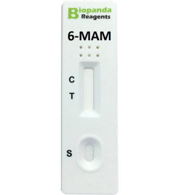 Heroin (6-MAM) Schnelltest-Kassette (Hair)