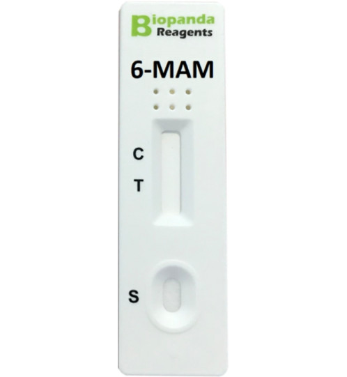 Heroin (6-MAM) Schnelltest-Kassette (Hair)
