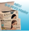 FFP2 Maske, EN149 zertifiziert, S-X, Ohrschleife FFP2 Maske, EN149 zertifiziert, S-X, Ohrschleife