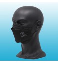 FFP2 Maske, "Fischmaul" schwarz, EN149 zertifiziert, Ohrschleife FFP2 Maske, "Fischmaul" schwarz, EN149 zertifiziert, Ohrschleife
