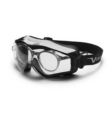 Schutzbrille 6X3 Black Edition - Clear Ultra