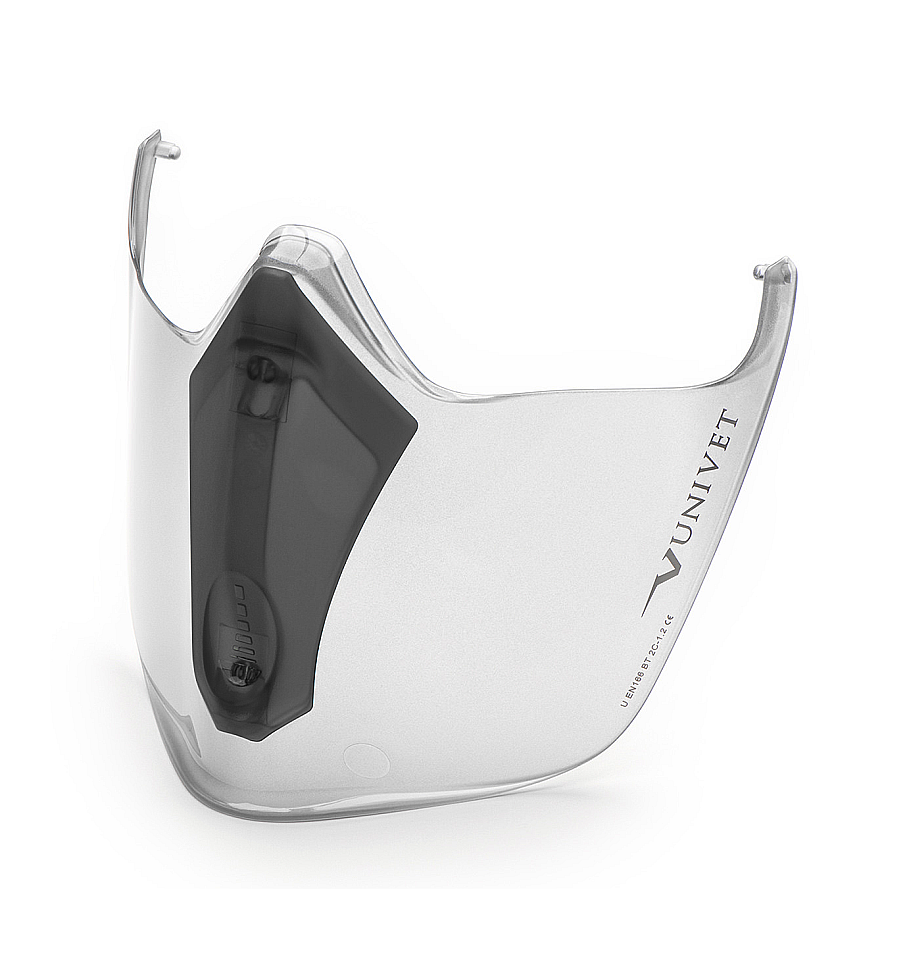 Schutzbrille 6X3 Black - Clear Ultra - Zubehör Face Protection
